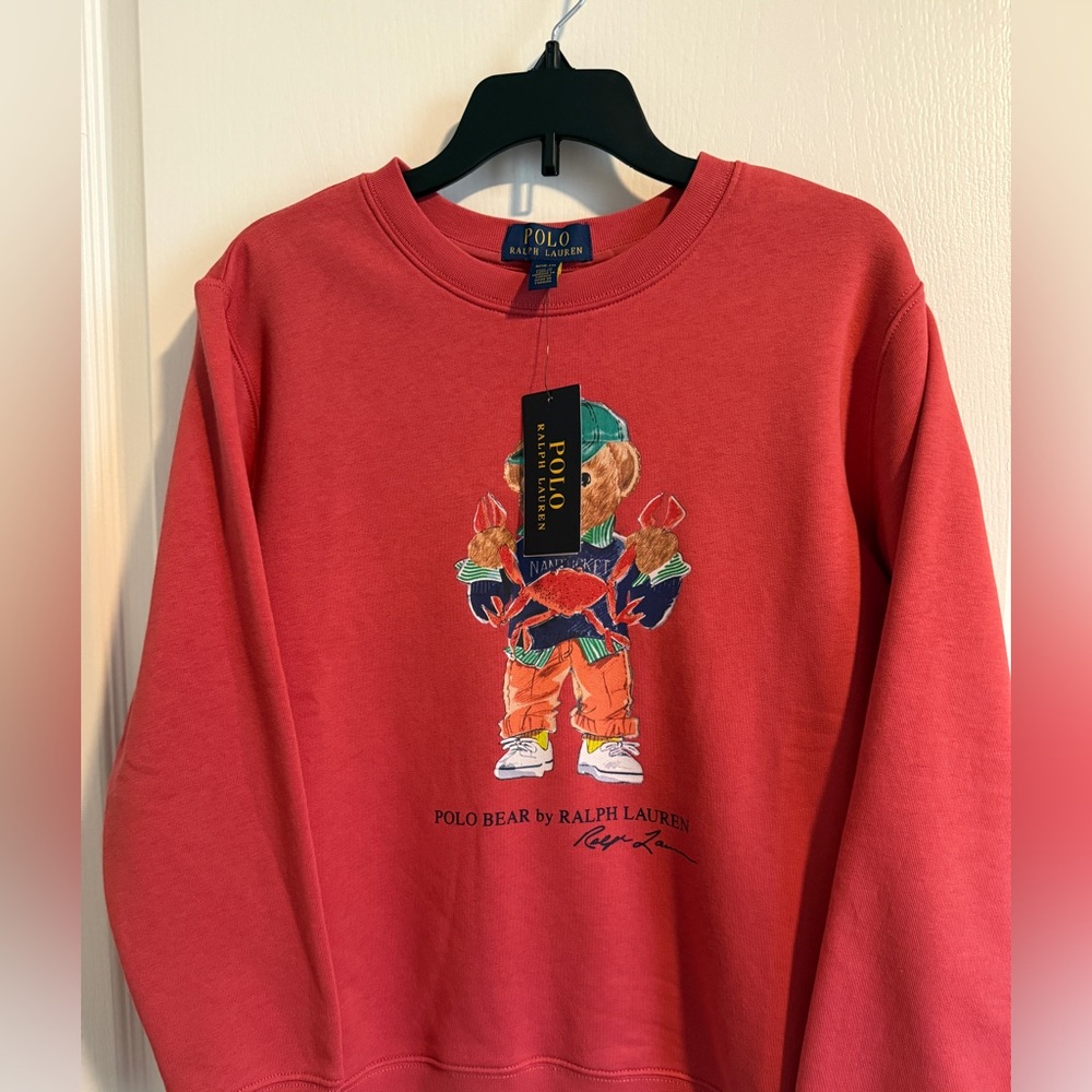 NWT Polo by Ralph Lauren Coral Knit Top Boy’s